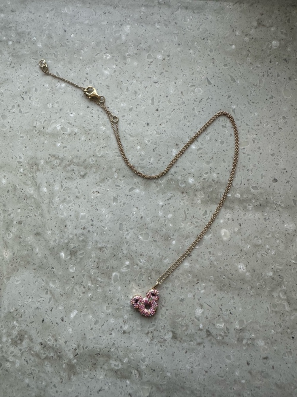 Crislu x Disney Eats Donut Necklace